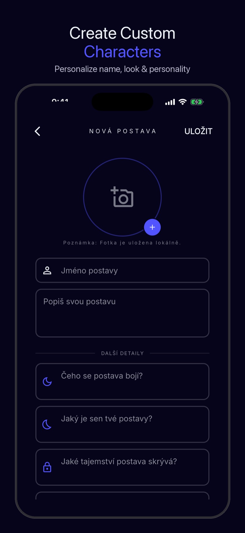 Luna — tvorba příběhu