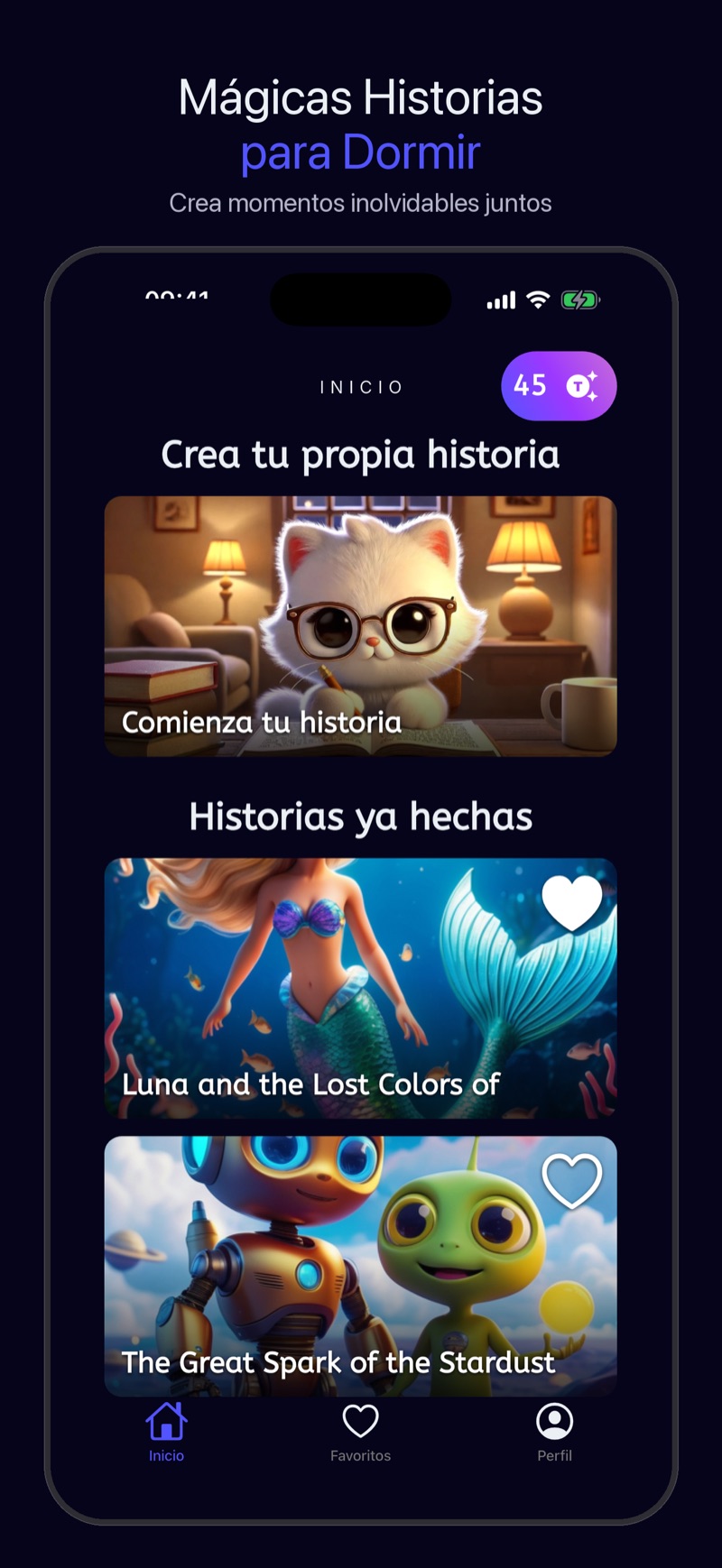 Captura de Luna — pantalla principal