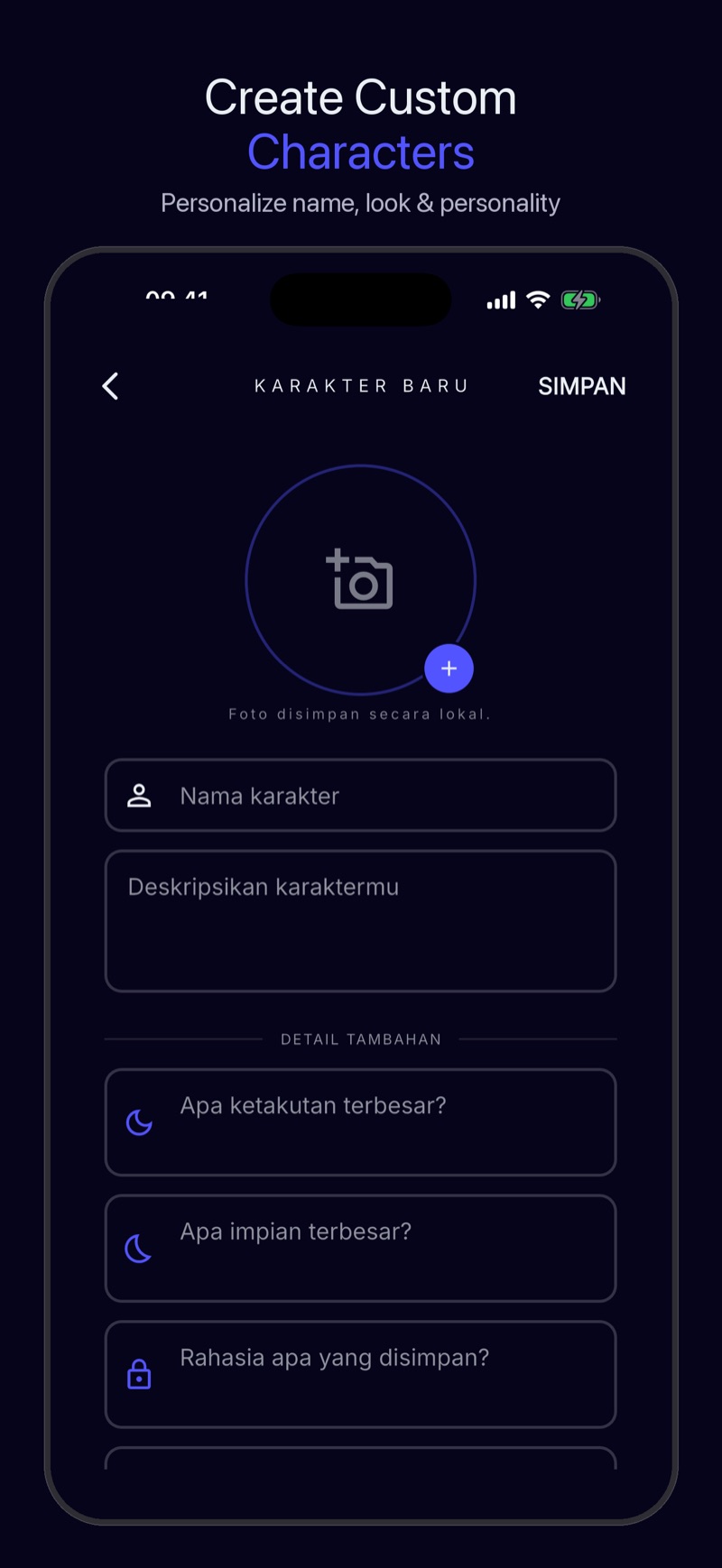 Tangkapan Luna — buat cerita