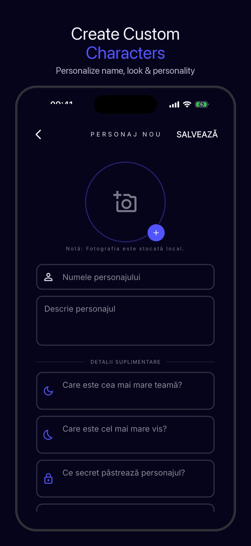 Luna — crearea poveștii