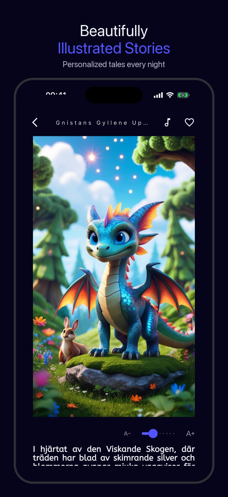 Luna-skärmbild — sagobibliotek