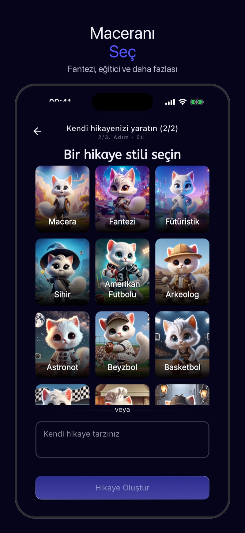 Luna — hikâye okuma